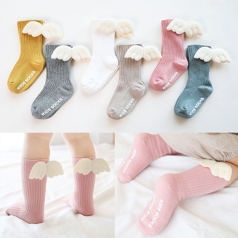 Baby Sock Oximeter - ถุงเท้ายาวถึงเข่าสำหรับเด็กผู้หญิงใหม่ถุงเท้าผ้าคอตตอนสีลูกกวาดสำหรับฤดูร้อนฤดูใบไม้ร่วงถุงเท้าข้อต่ำสำหรับเด็กวัยหัดเดิน