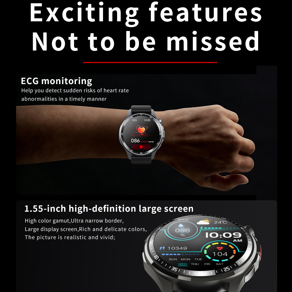 นาฬิกาสมาร์ทวอทช์ SOS Alert ตร - Fall Detection Watch บทวิจารณ์และราคา