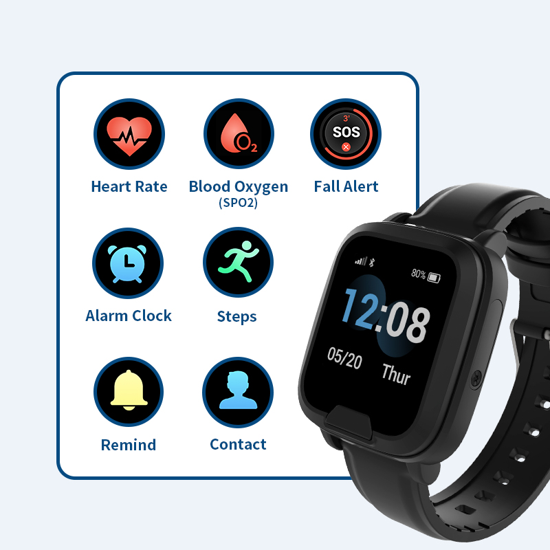 นาฬิกาอัจฉริยะสำหรับผู้สูงอายุ - Fall Detection Watch บทวิจารณ์และราคา